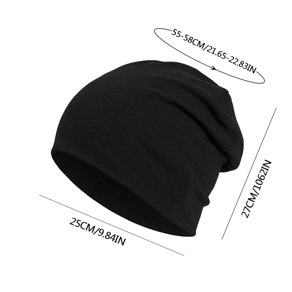 Männer Frauen Beanie Gestrickte Dehnbare Slouchy Cap Unisex Leichte Frühling Outdoor Sport Freizeitkleidung – Detail 2