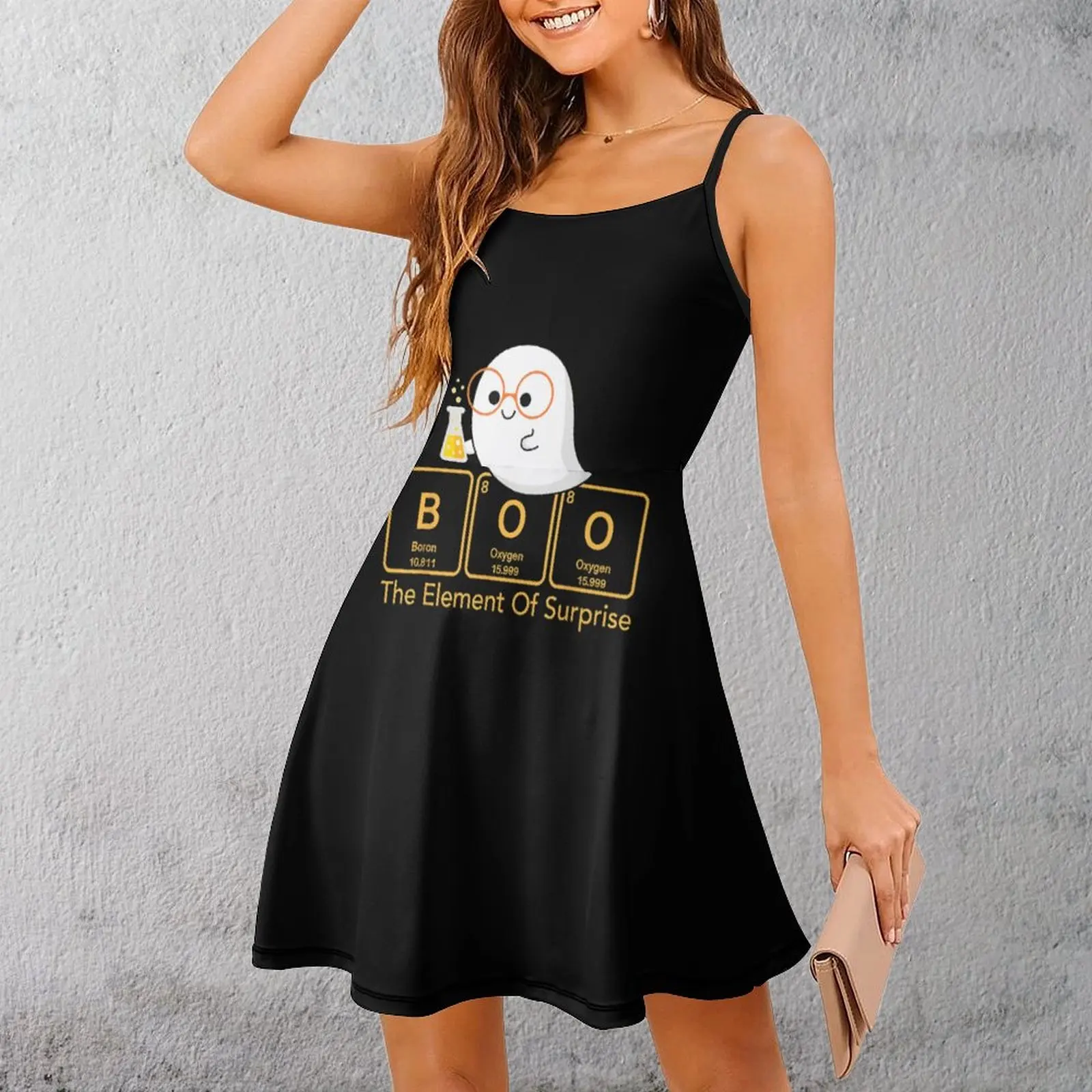 

Женское платье на бретельках Boo Element Surprise, классическое экзотическое женское платье, повседневные клубные платья