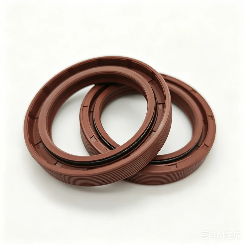 Brown,DC/AW Double-Sided Spring Frame Oil Seal,Gear pump,Hydraulic pump,Rotary Tiller,30x50x10,32x52x12,40x60x10,140x170x15
