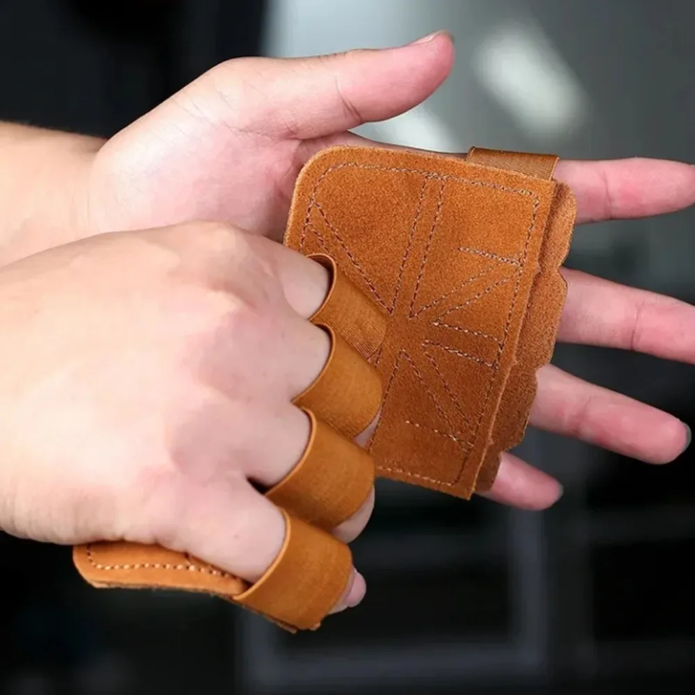 مكافحة زلة الجلود رفع الأثقال القبضات الصالة الرياضية تجريب قفازات النخيل حامي قفازات اليد لسحب ما يصل بار الدمبل رفع الأثقال القطار
