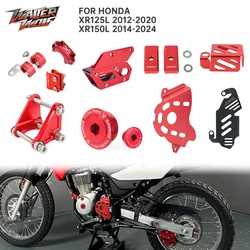 XR125 XR150 Enduro Off-Road Motocross Accessories For Honda XR150L XR125L Bodywork Cover Guard Crankcase Cap Clip Bracket Holder