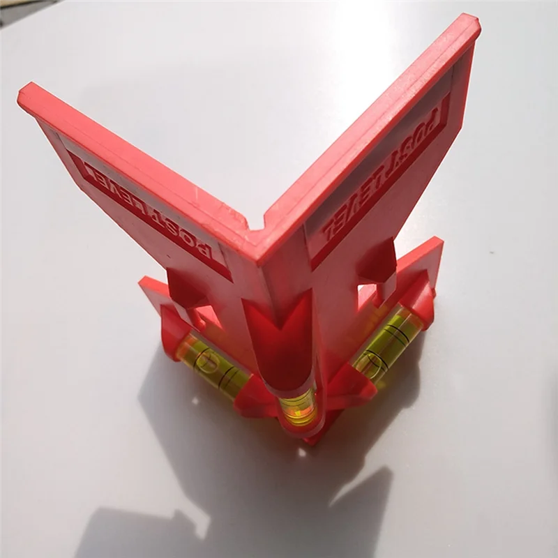 Y42A-4 szt. Poziomica do rur, słupków i poziomowania, składana poziomica z 3 szklankami, regulowana poziomica do rur z elastyczną pętlą