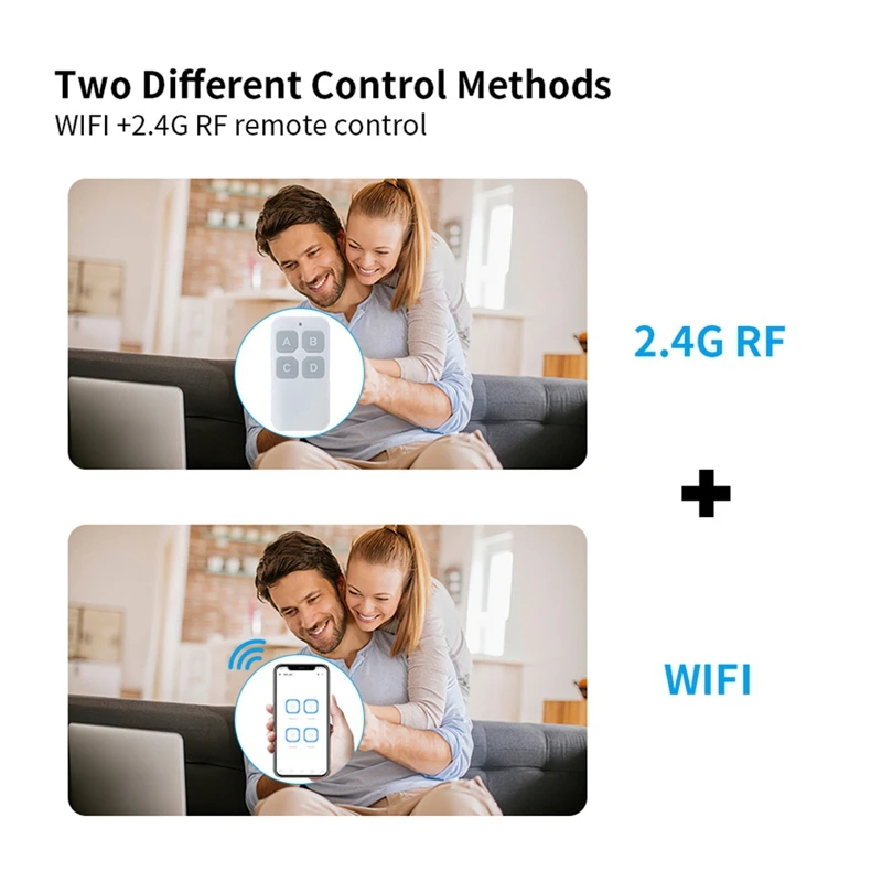 4CH Ewelink Wifi Smart Switch+Remote USB 5V 2.4G Wifi Home Automation Module For IFTT Alexa Google Home