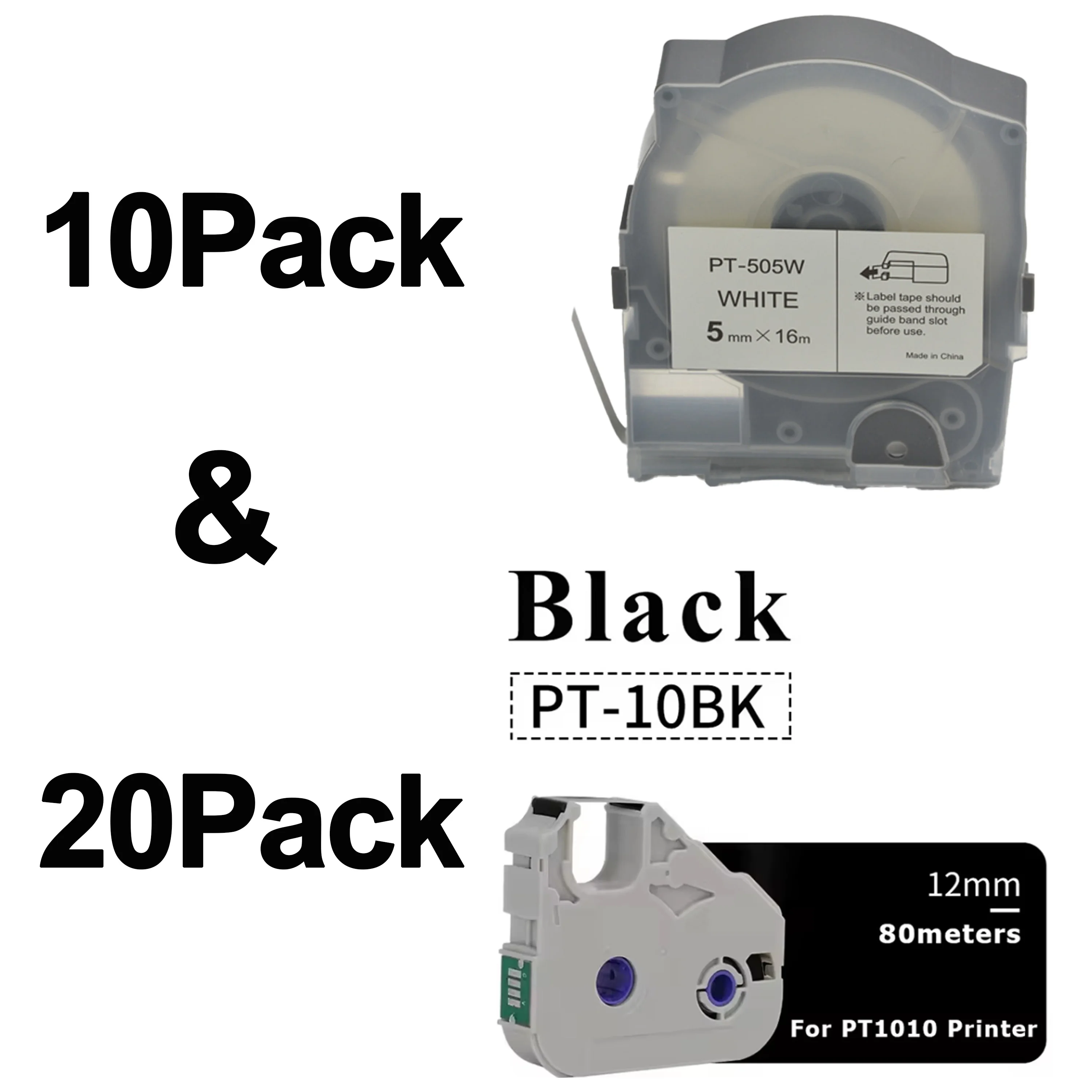 PT-505W 5mm*16M for MAX PT-10BK Exclusive Link for Thakseena