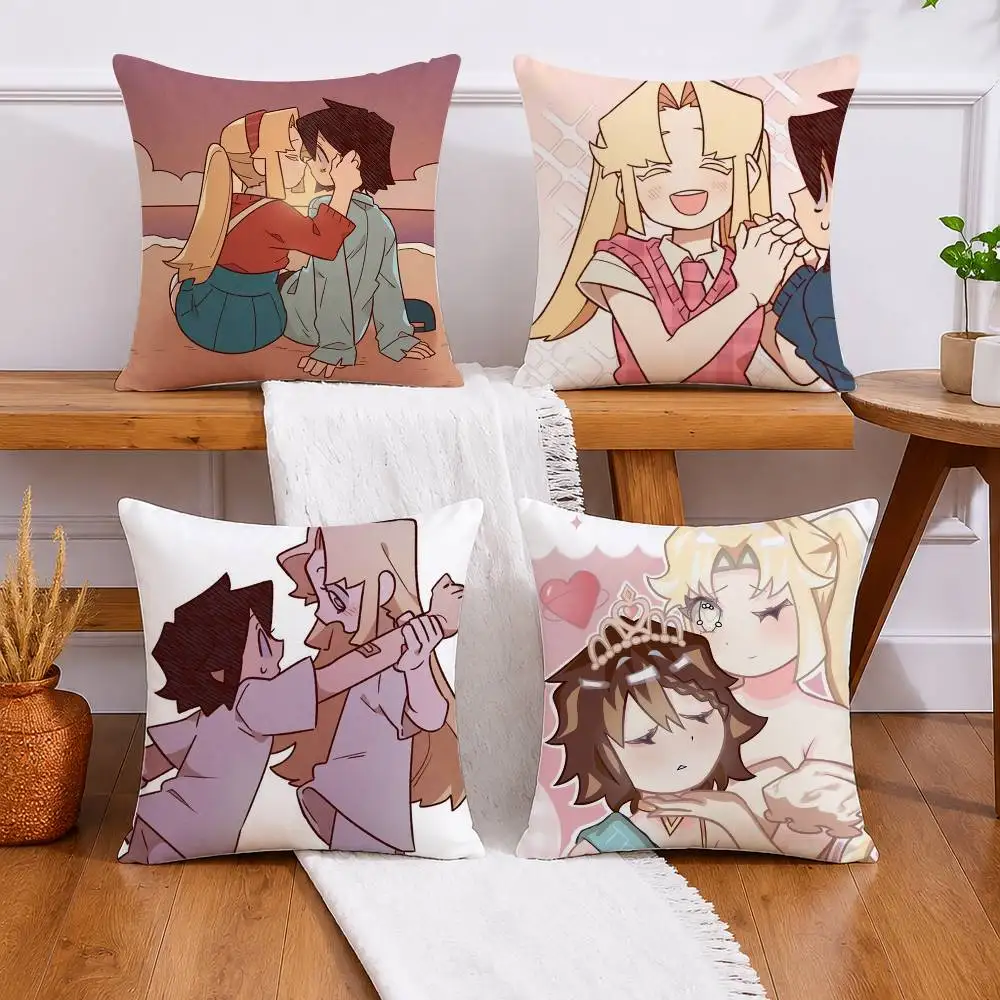 I L-Love A-Amy AMY x BIBI Pillow Case for Sofa Living Room Home office Decor Protective Cover