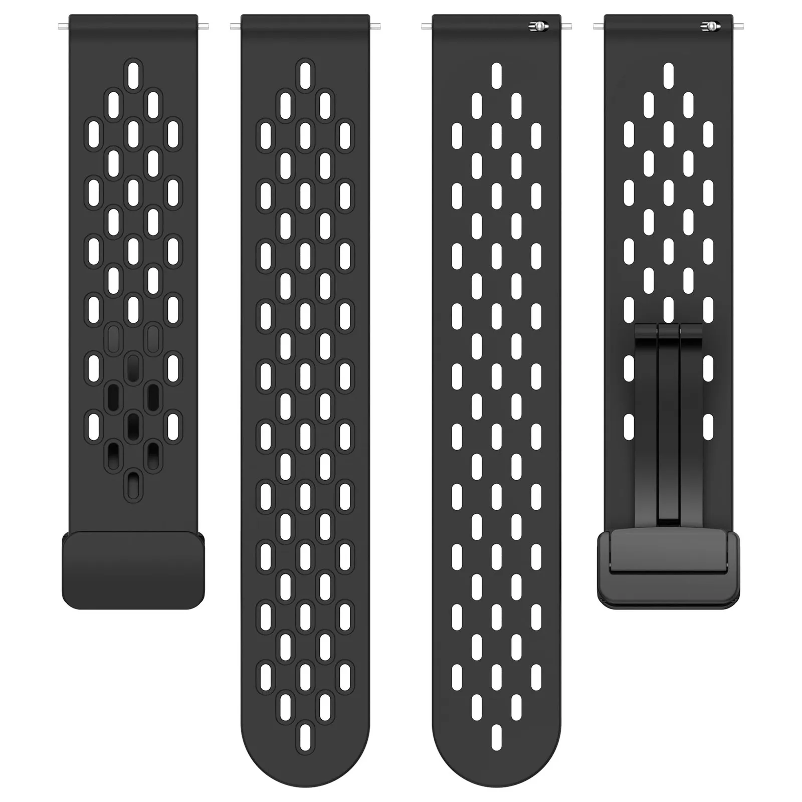 For Huawei Watch GT 2  2e 3 4 5 Pro 46mm GT3SE Buds 18/20/22mm Magnetic Buckle Soft Silicone Replacement Smartwatch straps