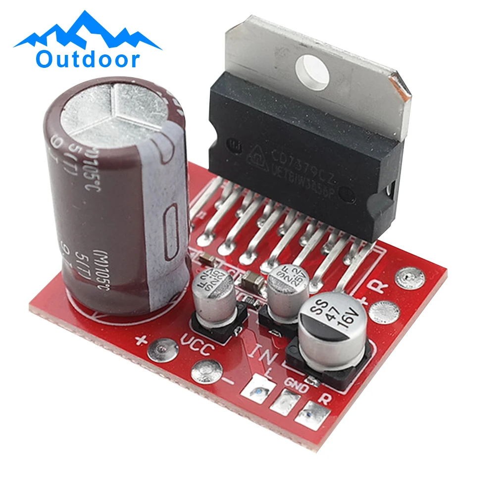 Tda7379 Leistungs verstärker platine Gleichstrom-Leistungs verstärker modul Leistung über tda7377 tda7297 Audio verstärker platine dc9v-2. 5v 38 38w