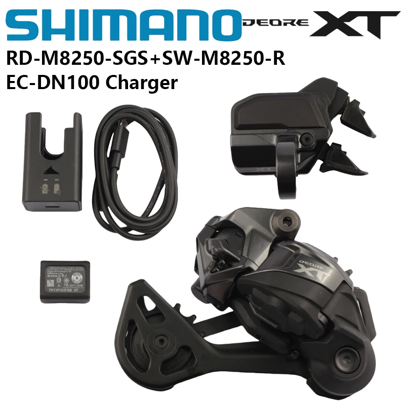 

Shimano DEORE XT 12S Di2 Mini Groupset Including RD-M8250-SGS SW-M8250-R EC-DN100 Charger For Mountain Bike Electronic System