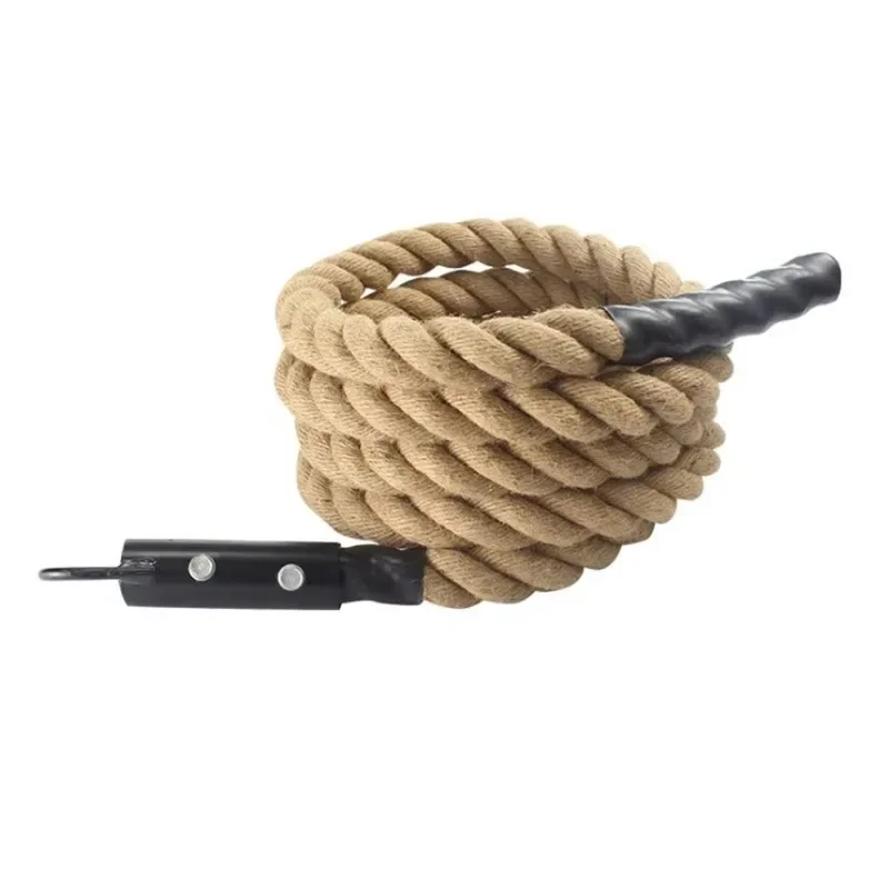 Solid Polyester Workout Battle Rope Reinforced Tough Body Safe Reliable Performance For Indoor Fitness Training