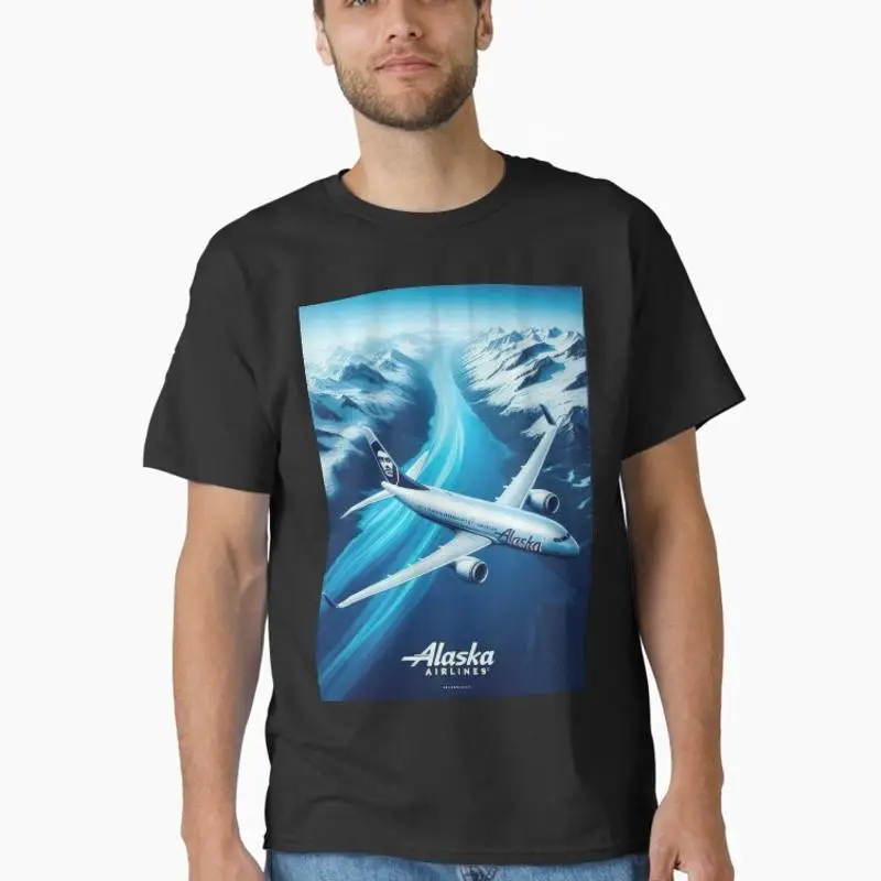 Alaska Airlines Above The Glaciers Classic T-Shirt