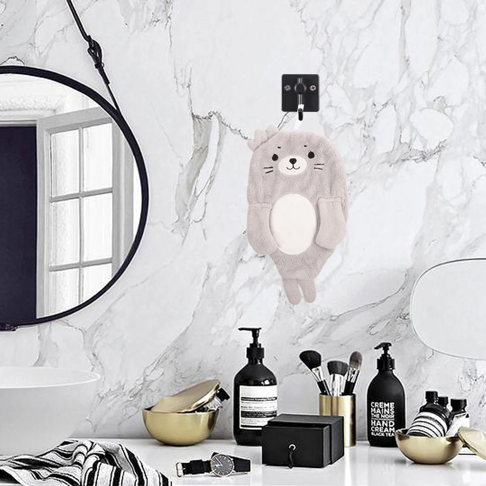 ديناصور الكرتون منشفة اليد مريحة مسح منشفة صنعة ممتازة نسيج ناعم ملمس مريح شنق تخزين استنزاف #4