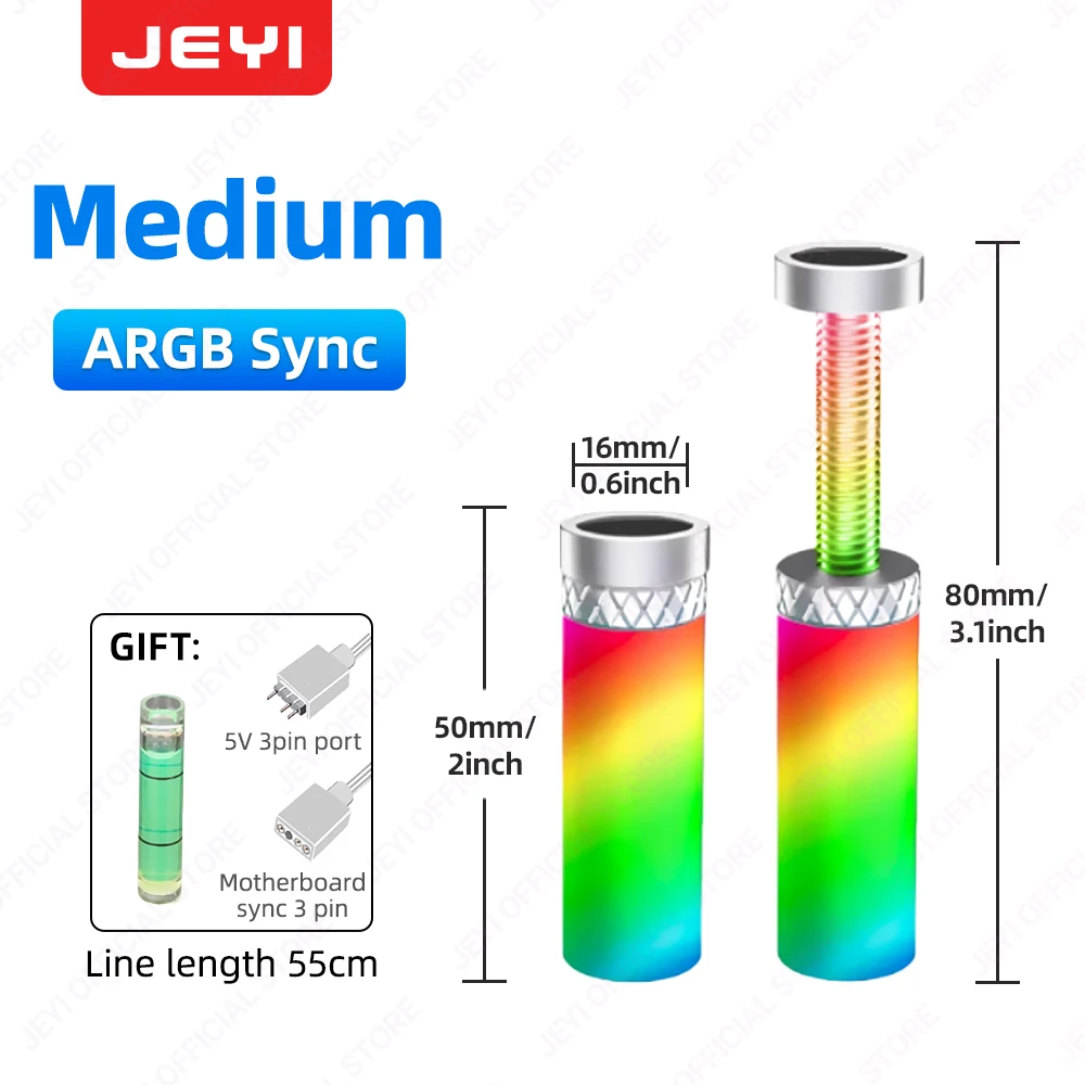 JEYI Verstelbare grafische kaart Heavy Duty GPU Anti-Sag-beugel - Ondersteuning voor desktop-pc, universele behuizing, positionsaanpassing