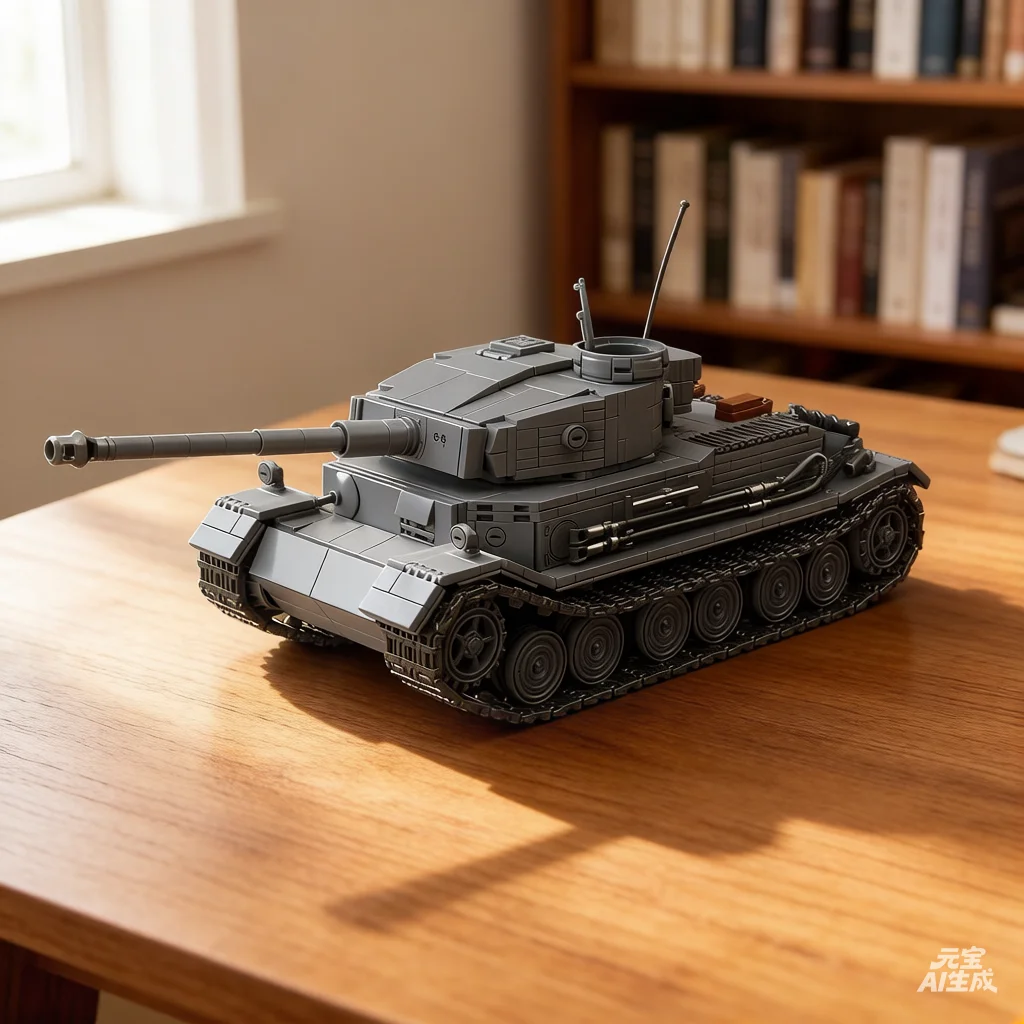 

1531pcs VK 45.01(P) Tank Building Blocks Military Armored Vehicle Model Bricks Set War Diorama Boys Educational Toy Gift