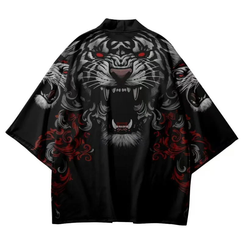 

Japanese Traditional Clothing Japanese Kimono Men's And Women's Printed Tops Loose Fashion Kimono High Quality Casual Tops