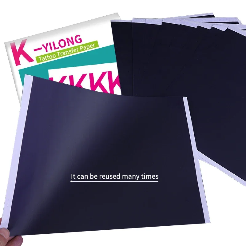 

Reusable Handwritten Tattoo Transfer Paper 15 pcs Tattoo Paper A4 Size Thermal Stencil Carbon Copier Paper