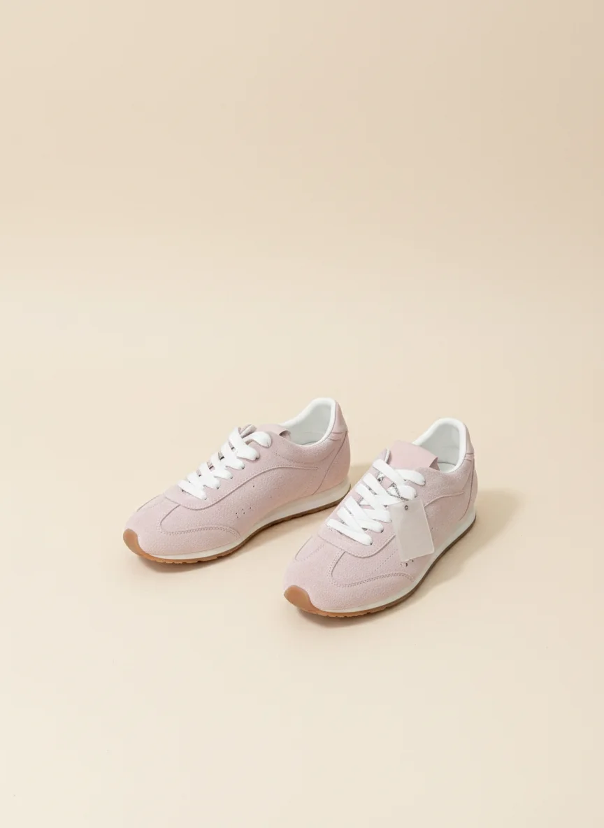

New women's casual shoes, sports shoes, comfortable and lightweight, Forrest Gump shoes, suede fabric, sheepskin lining