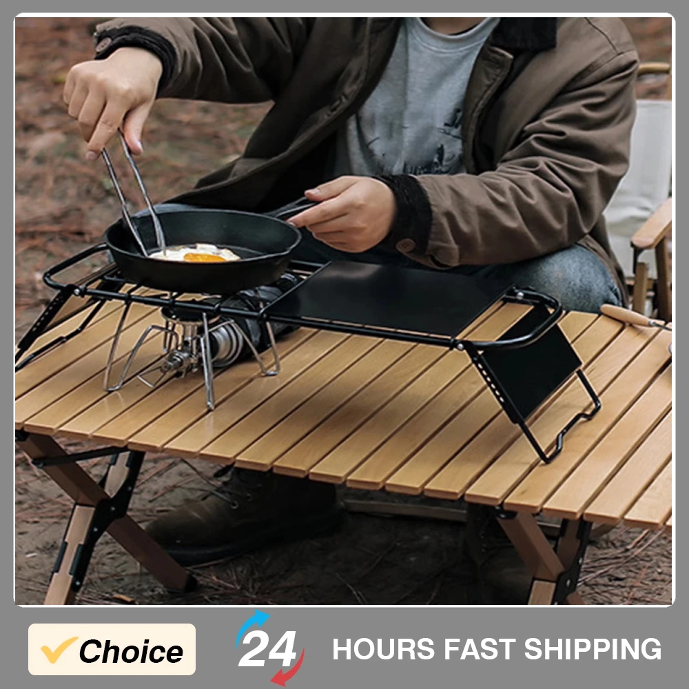 Складной гриль для костра, регулируемая высота и длина, стальная портативная прочная подставка для барбекю, легкое использование, идеальное качество для кемпинга