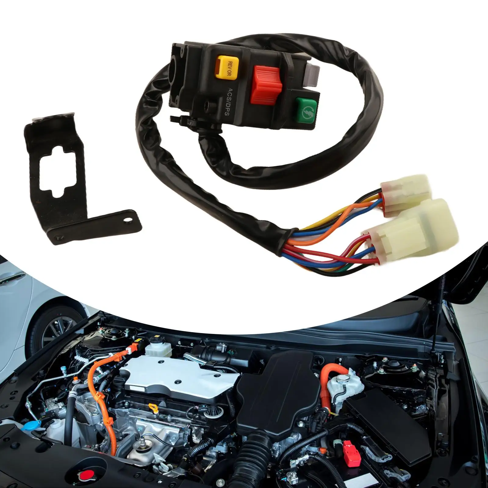 

Left Handlebar Switch Assembly Stop Switch Easy Installation Part 703500920 for