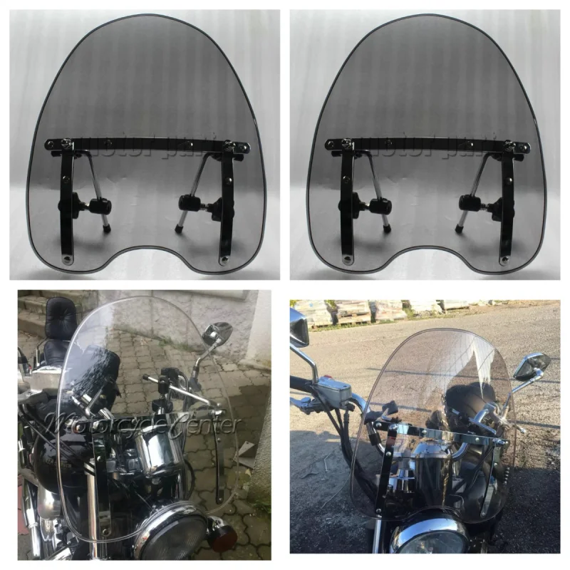 

Clear Windscreen Windshield For 1969-2018 Suzuki Boulevard C50 C90 M50 M90 S40 S50 S83 Intruder 1400 1500 700 800 Marauder GZ250