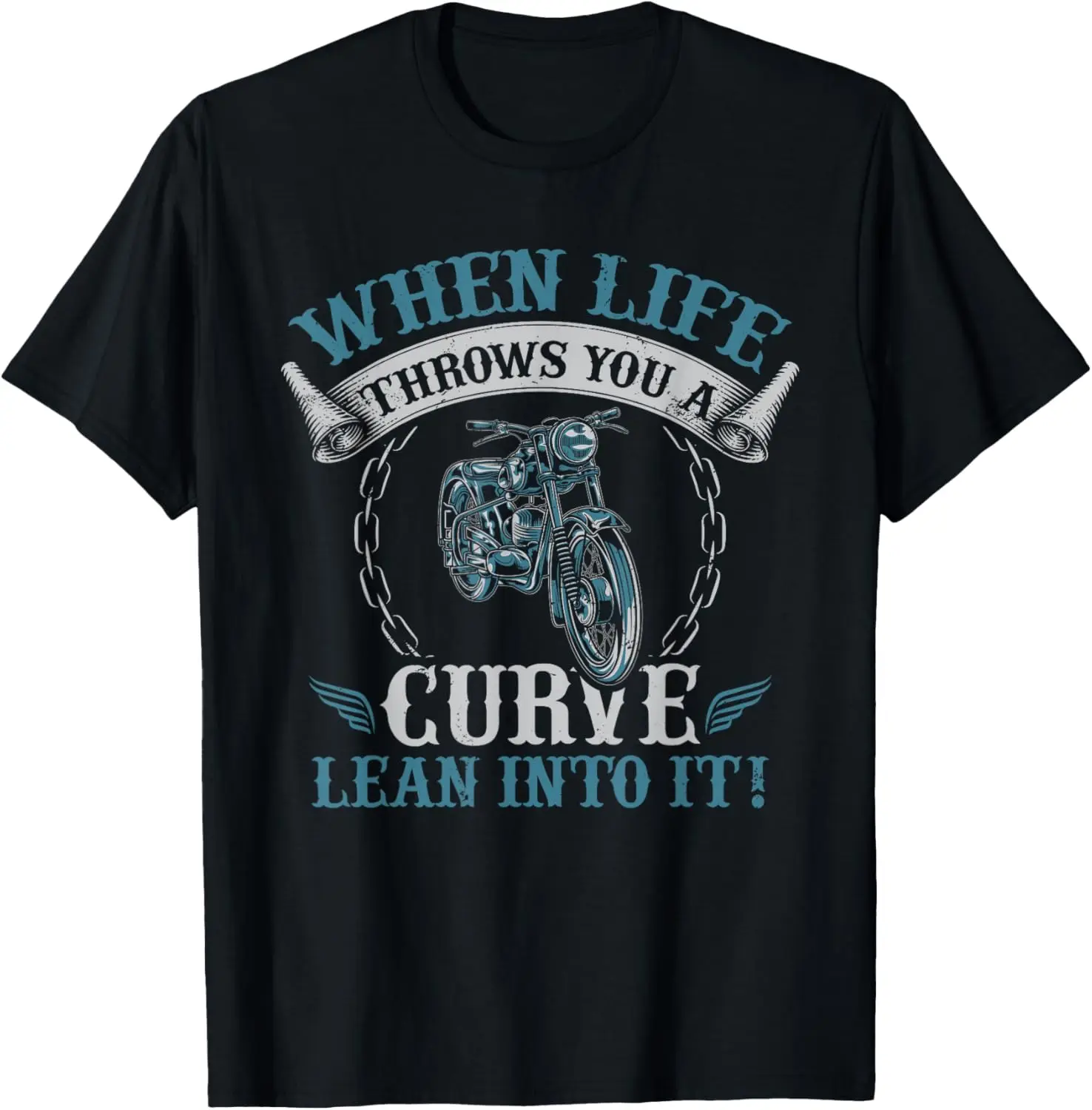 

Funny Motorcycle Lover Graphic Women Men Motorcycle Rider T-Shirt