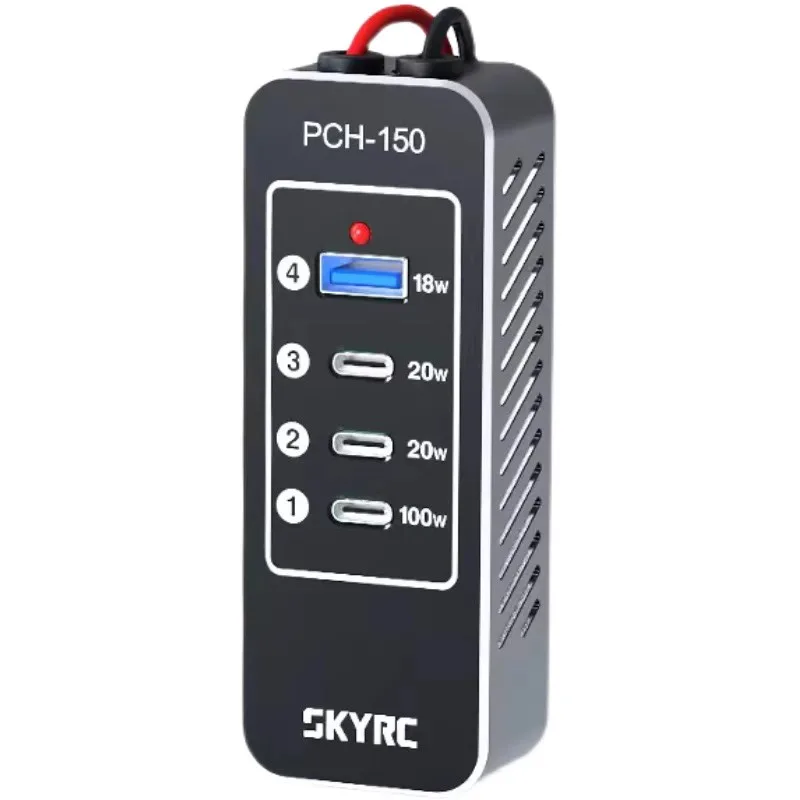 Hub di ricarica di potenza SKYRC PCH-150 158W confronta con il caricatore Maestro T1000 D200neo Charger SK-600148 accessori SkyRC