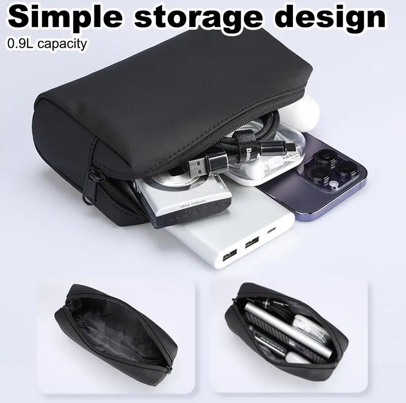 Travel Cable Organizer Pouch Waterproof Hygienic Home Travel Digital Product Cable Storage Bag Data Cable Organizer Treasure Box