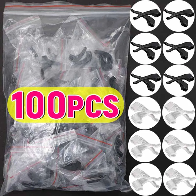 

20/100pcs Silicone Anti-slip Ear Hook for Glasses Elastic Grip Temple Tip Stoppers Holder Eyeglasses Eyewear Retainer Holders