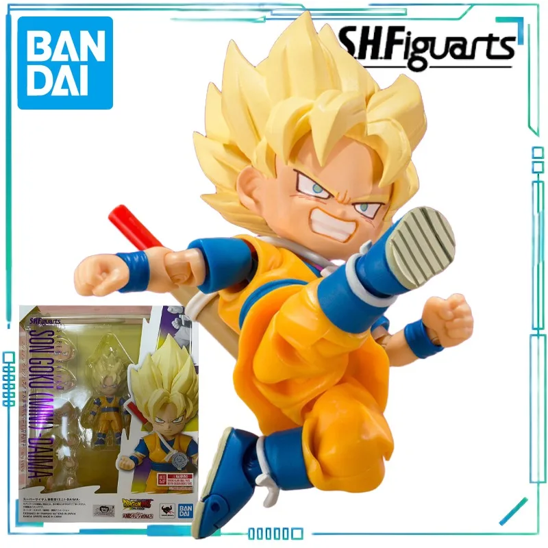 

BANDAI Genuine S. H. Figuarts Series Movable Toys Dragon Ball Series Super Saiyan Sun Wukong (Mini) - DAIMA - Модель игрушки