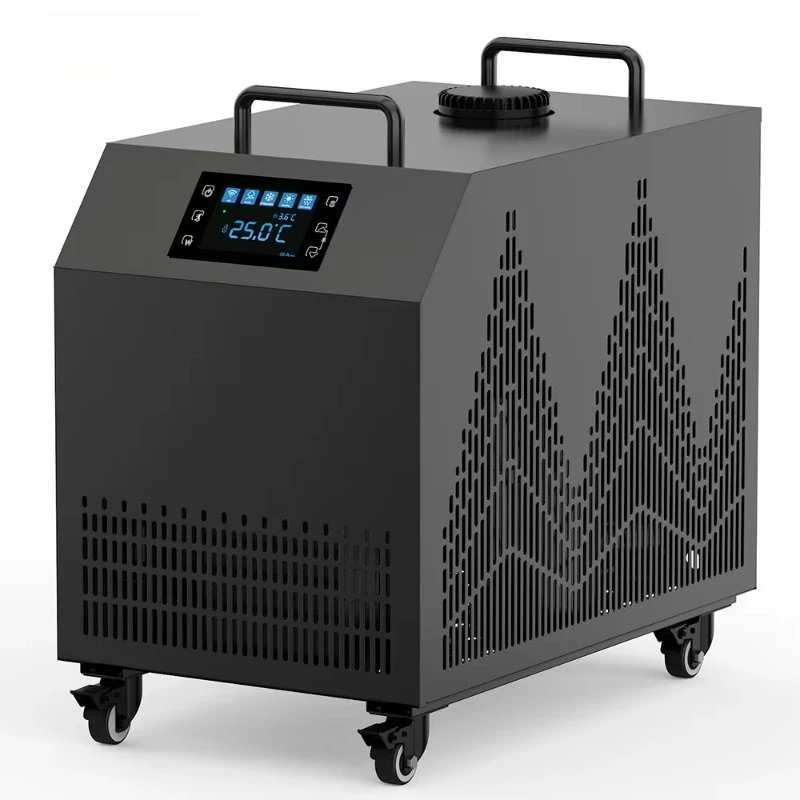 

Portable Ice Bath Smart 2HP Water Chiller Heater Athlete Fitness Recovery Ozone Cycle Use Water Cooled Cold Plunge Chiller
