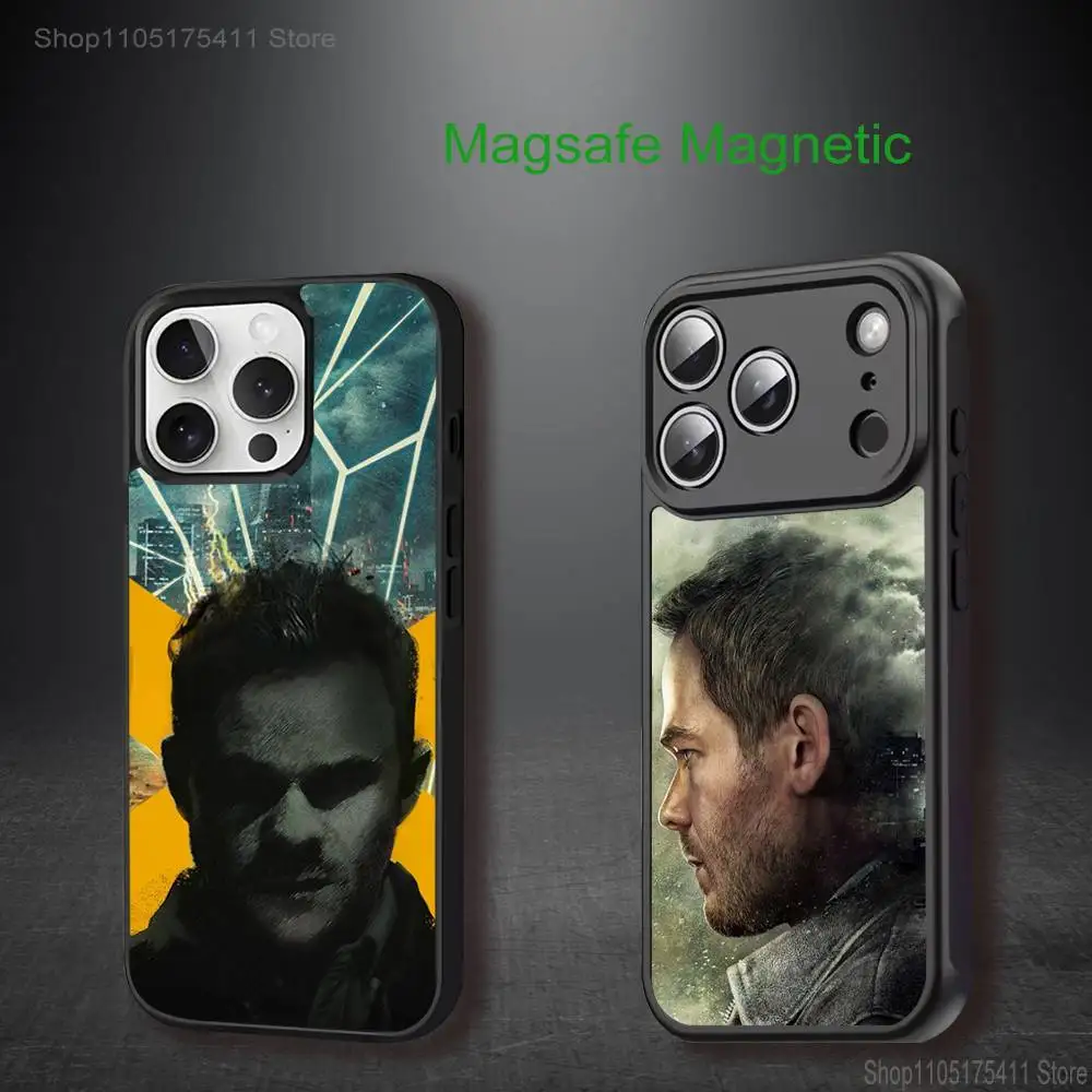 

Q-Quantum B-Break Game Phone Case For iPhone 17,16,15,14,13,12,11,Pro,Max,Plus,Mini,SE4,E Magnetic Magsafe Wireless Charging