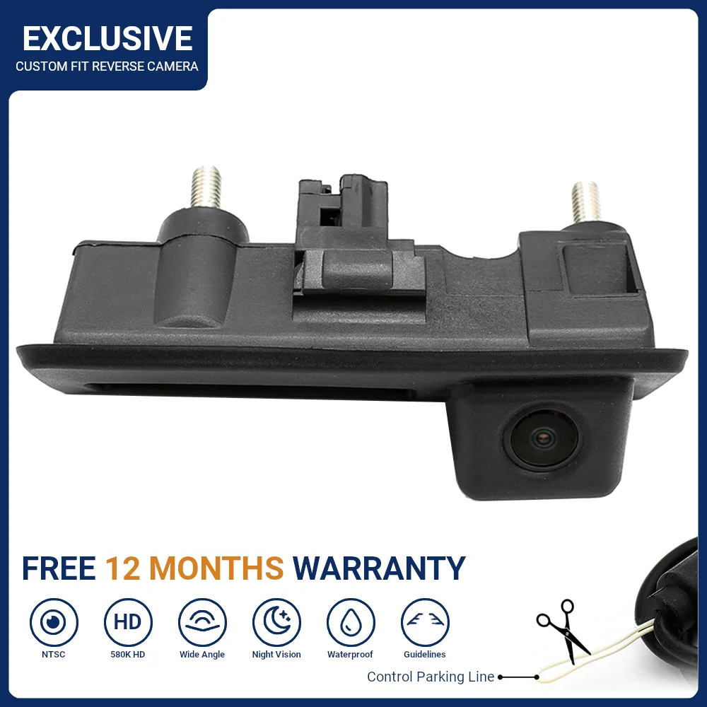 Reverse Camera For Audi A3 A4 A5 A6 A7 Q3 Q5 Q7 8V B8 8T C7 Rear Boot Handle Fit View Camera