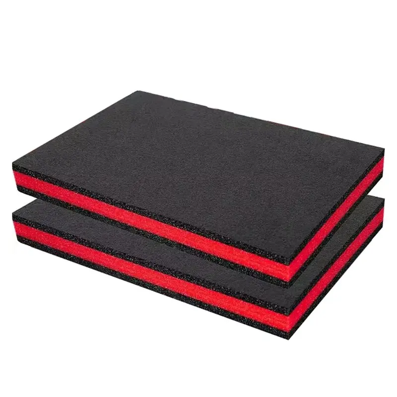 

A02M-Cuttable Polyurethane Foam Sheets, EPE Foam For Toolbox- Shock-Absorbing& Storage Solution Organization 400X 330X 25Mm,2PCS