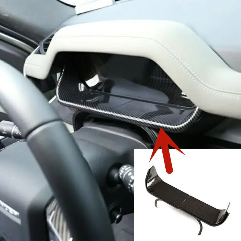 For Land Rover Defender Carbon Fiber Odometer Frame Dash Speedometer 2020-2023