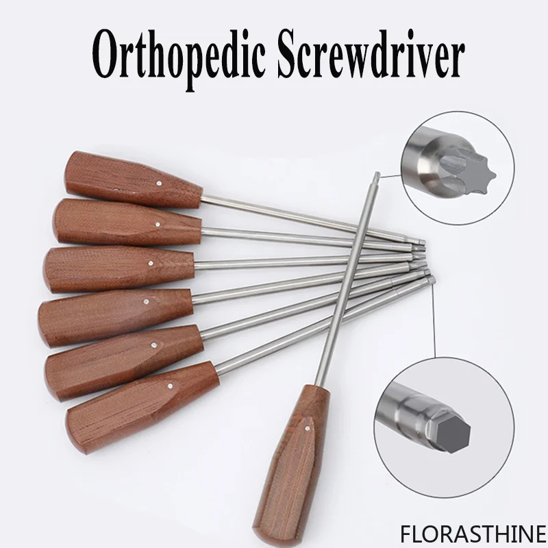 1PCS Professional Triangular Hexagonal Screwdriver Pet Orthopedic Supplies Equipment Clinic Hospital Canine Feline Tools