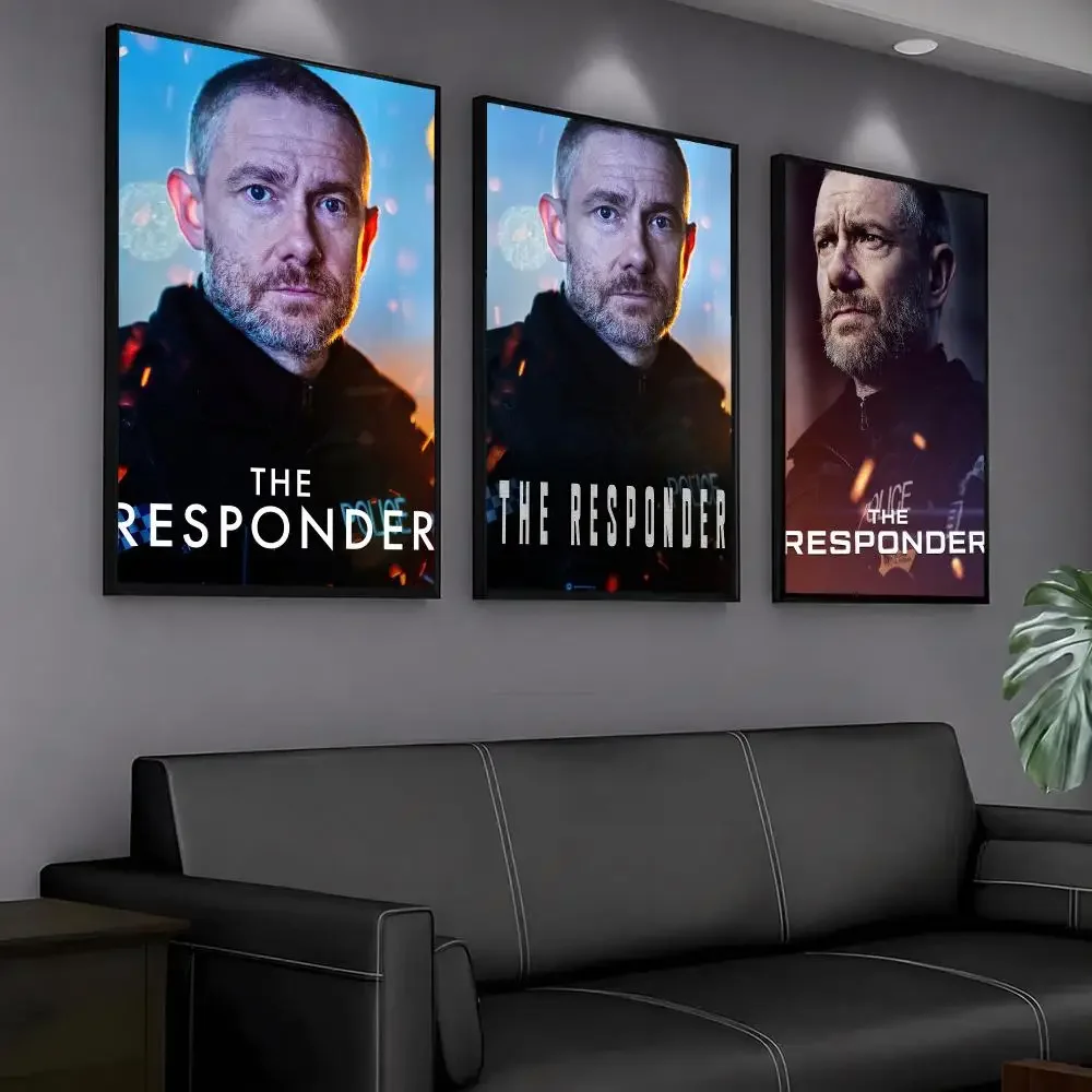 tv series T-The Responder-R Painting Calligraphy Artwork for Home Bedroom Office Wall Decoration Gift