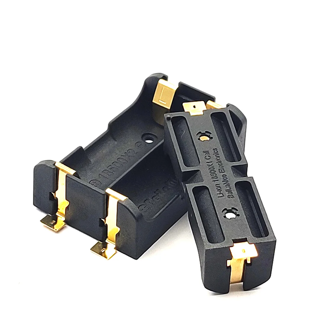 18500 Battery Holder 18500 SMT SMD 18500 Battery Storage Case 1/2 Slot 18500 Battery Box