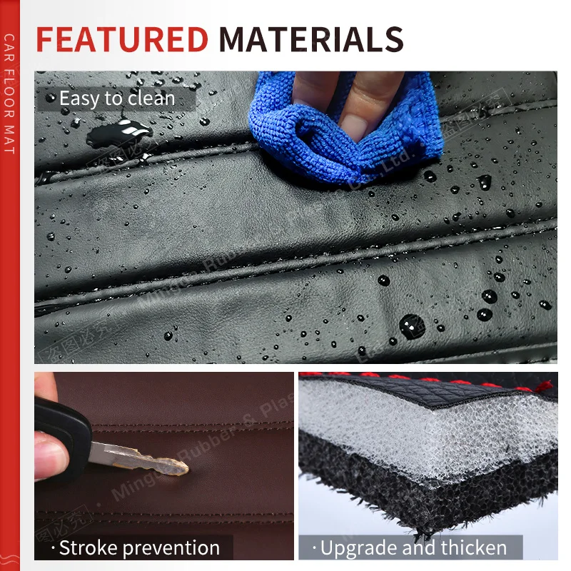 Custom Car floor mats for Ford Mustang 2011 2012 2013 2014 auto foot Pads automobile carpet cover interior accessories