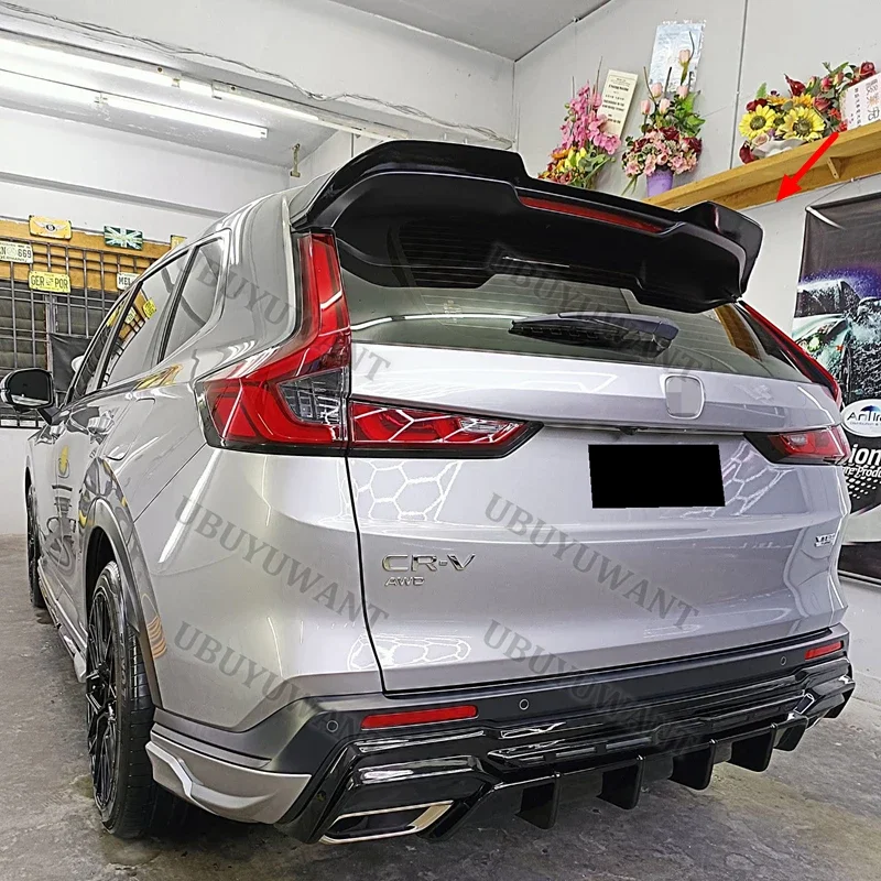 2023 To Up For Honda CRV ABS Rear Trunk Lid Car Spoiler Wings