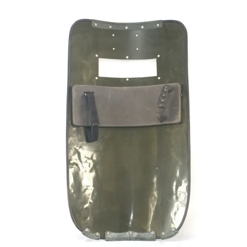 Security Shield Anti-Riot Shield Army Green PC Rectangular Shield Protective Equipment