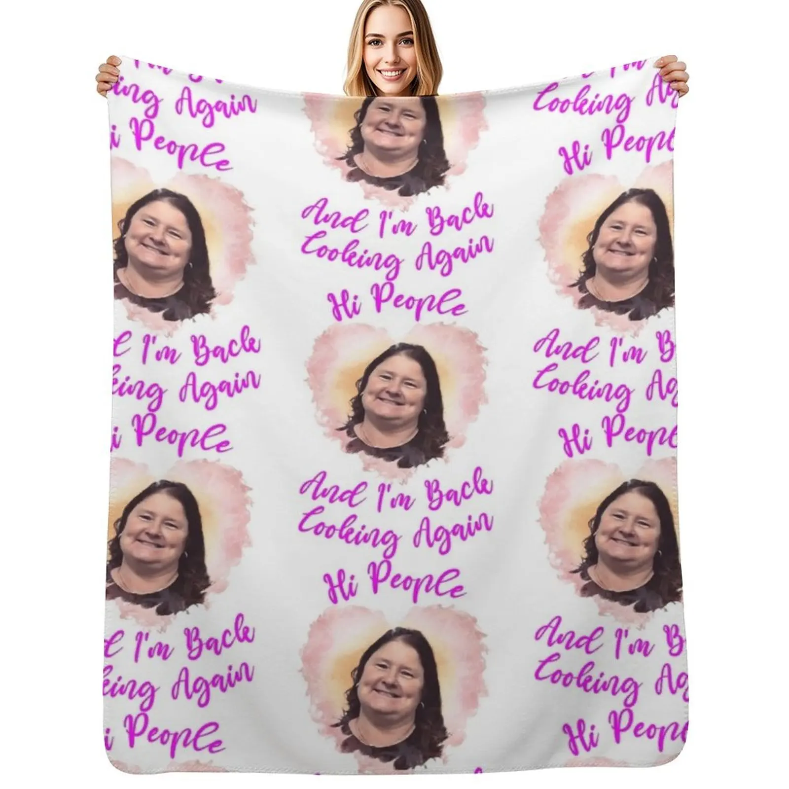 

Kay_s Cooking Throw Blanket Sofa Quilt Flannels Winter beds Travel Blankets