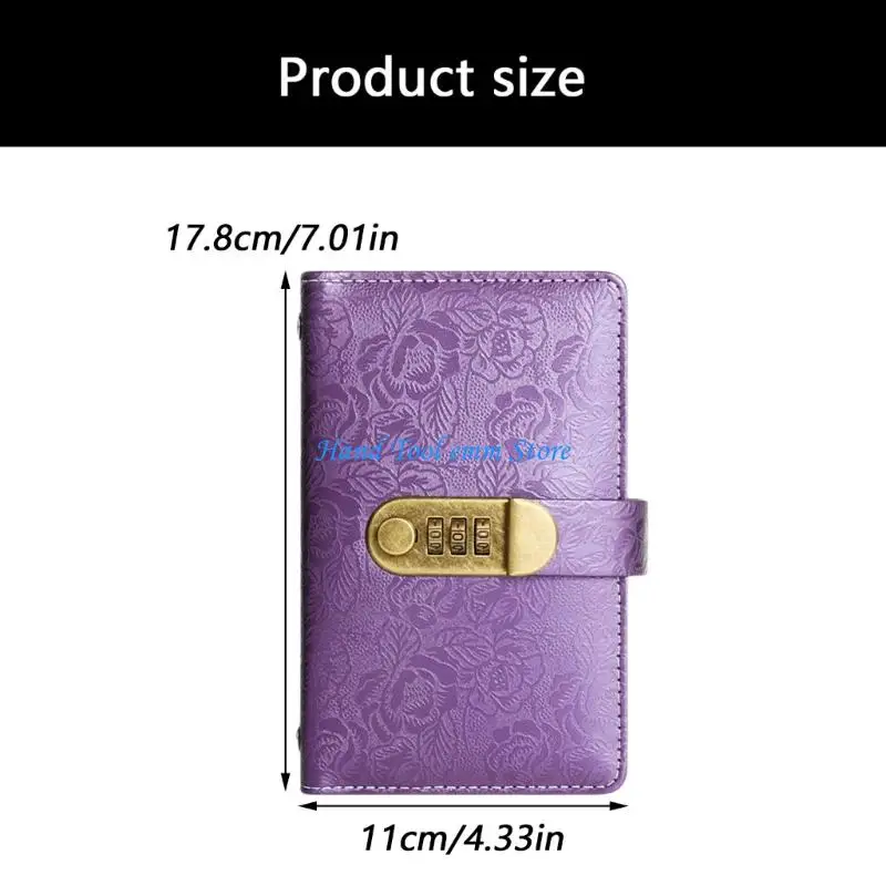 Álbum coleta dinheiro com senha para organizador dinheiro com 50 bolsos para economia diária dinheiro