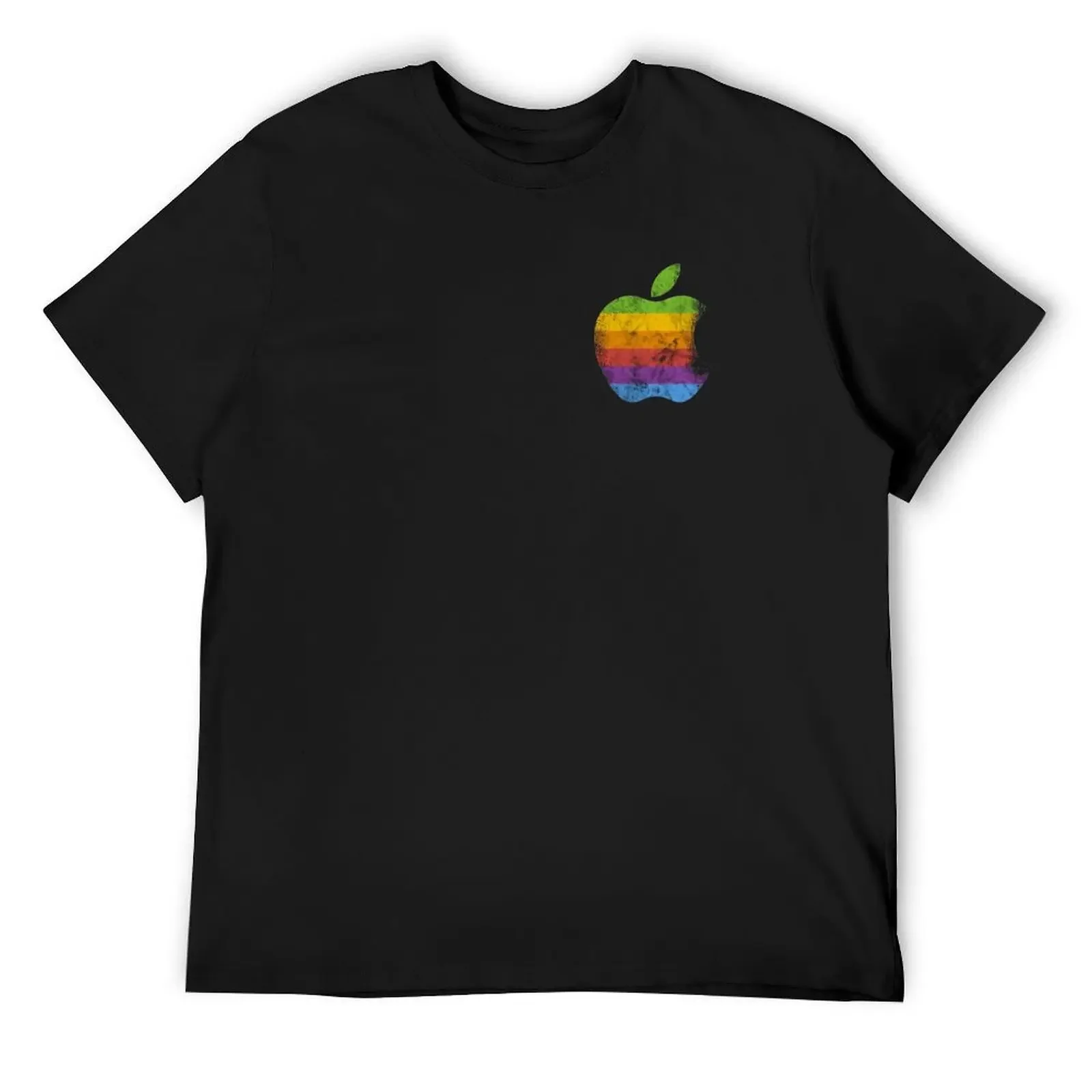 

Apple Retro Logo Essential T-Shirt Aesthetic clothing customs design your own man t shirt mens graphic t-shirts anime