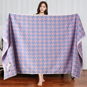 Men's bath towel for shower, 100% pure cotton, extra wide and large towel 70x140cm