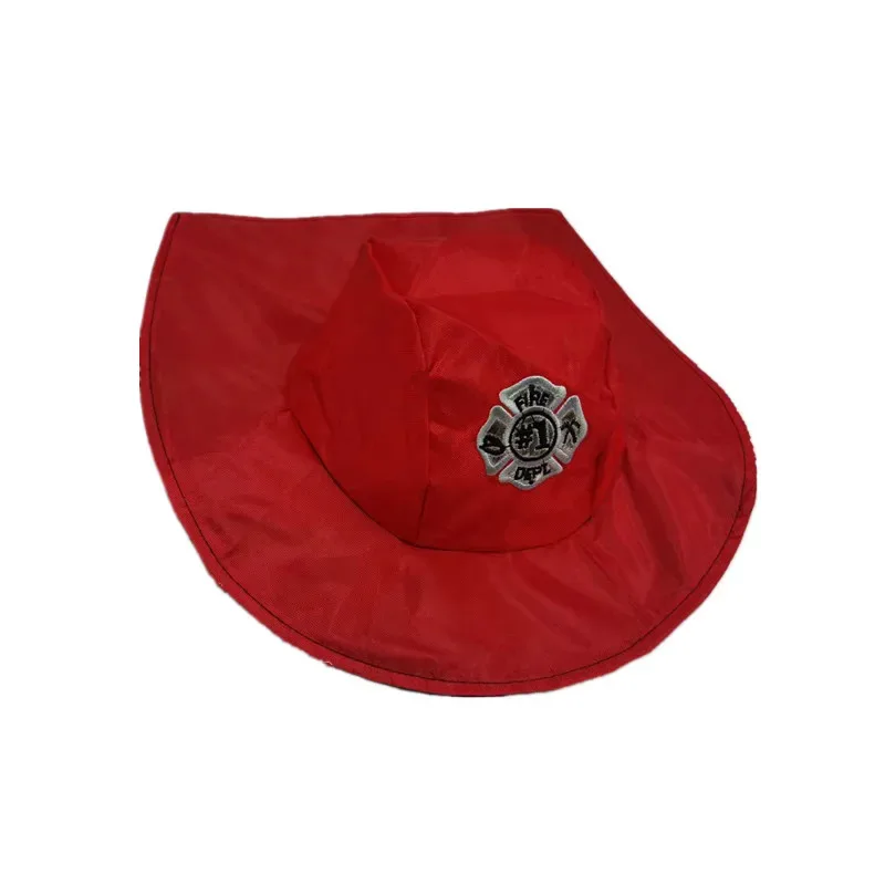 Kids Blue Fire Chief Uniform, Boys Firefighter Costume, Firefighting Hero Prop Set, Kick Off Halloween Role Playing Spree