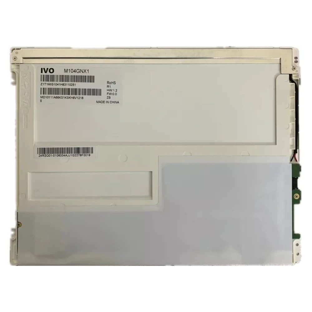 Origineel 10,4 inch LCD M104GNX1 R1 1024*768 WLED 100% originele industriële apparatuur LCD-scherm Perfect werkend Volledig getest