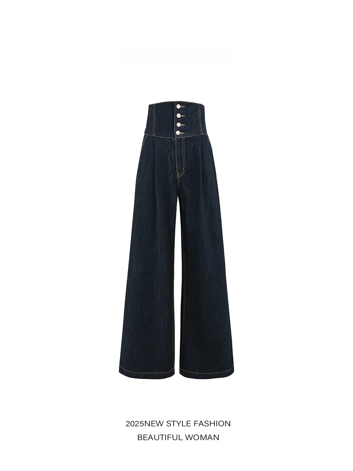 

High Waist Straight Leg Pants Women's Faionable Versatile Commute Slimming Wide Leg Pants Korean Sle Long Pants