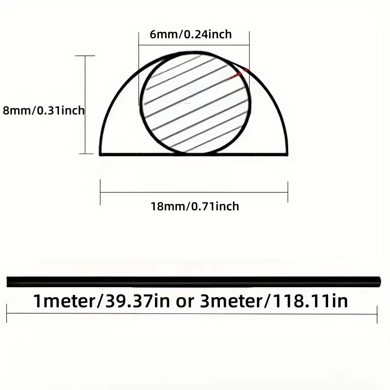 1Pc 1/3Meter Cord Management Channel,Invisible Decorative Wire Cover, Anti-Step Protector, Adhesive Soft Cable Raceway with Cap