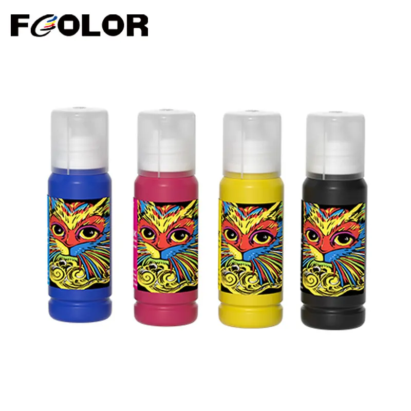 Fcolor 100ml*6 Sublimation Ink Heat Transfer Ink for Epson L8050 L8058 L18058 Sublimation Printer Phone Case T-shirt Transfer