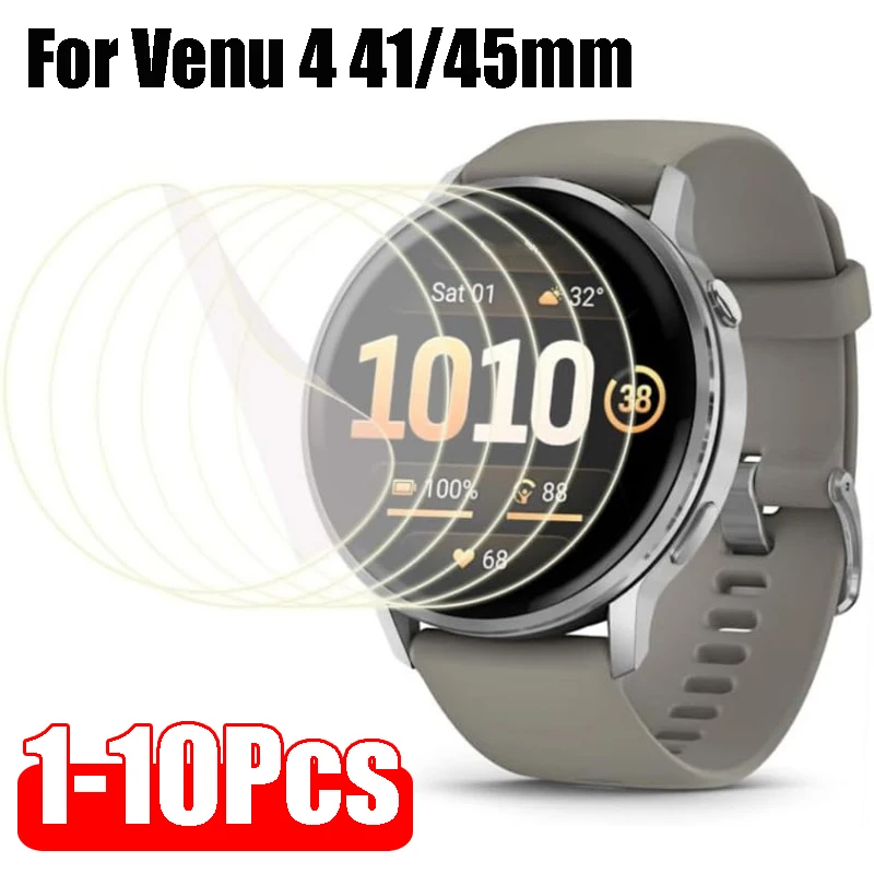 1-10Pcs Hydrogel Film For Garmin Venu 4 45mm 41mm Accessorie