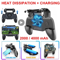 Mobile Pubg Trigger Gamepad Controller For iPhone Android Cell Phone Control Smartphone Free Fire Game Pad Gaming Joystick Mando